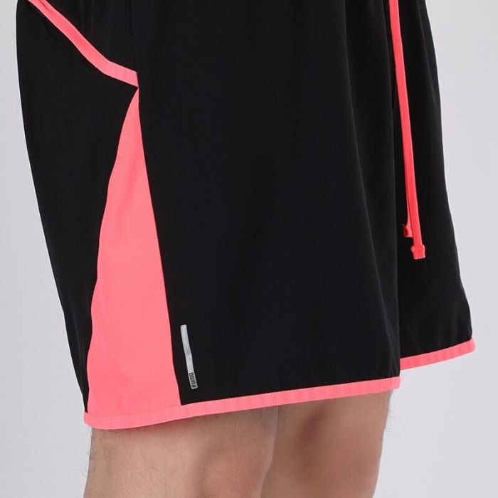 Original New Arrival  Last Lap Color Block Men's Shorts Sportswear