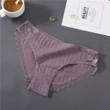 New Sexy Lace Panties For Women Girls Underwear Cotton Panty 2019 Soild Elasticity Comfortable Low-Rise Lingerie Panties M L XL