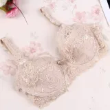 full lace push up bra for women back button fashion sexy women underwear brassiere Gather Thin Sponge modis bralette lingerie