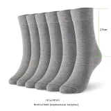 Bamboo socks solid color men socks 6pairs/lot man long boot business socks UK SIZE 7-11 EUR SIZE 40-46