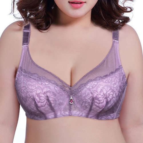 Ultra Thin Lace Bralette Sexy Top Super Push Up Bras for Women Plus Size C/D Underwear Breathable Brassiere Lingerie Intimates