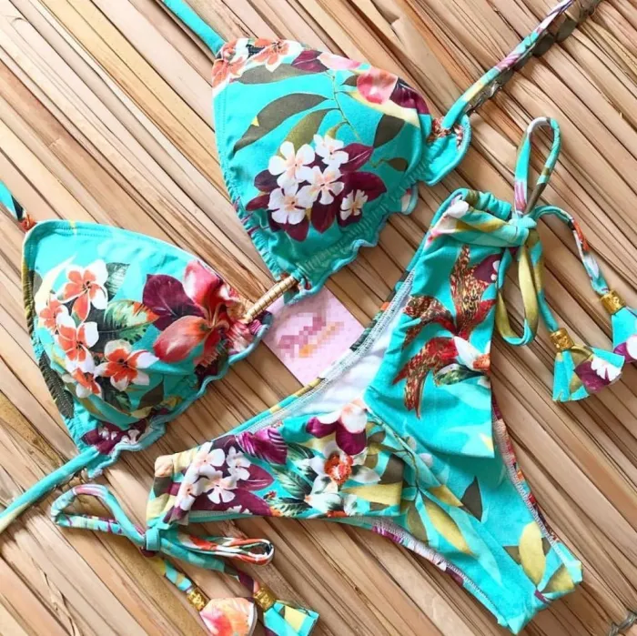 Bikini 2020 Sexy Swimwear Women Push-up Swimsuit Biquini Bathing Suit Beachwear Bandage Swim Beach Wear Brazilian Bikini Set