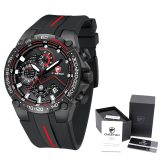New Mens Watches CHEETAH Top Luxury Brand Chronograph Waterproof Quartz Watch for Men Date Sports Clock Male