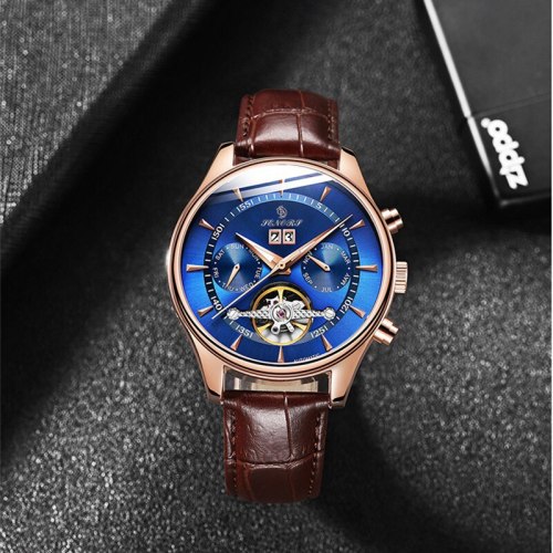 2020 Luxury Men Mechanical Wristwatch Stainless Steel GMT Watch Top Brand Sapphire Glass Men Watches
