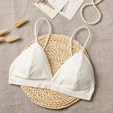 Seamless Soft Sexy Bras for Women Thin Strap Wireless Push Up Bra Backless Comfort Underwear Bralette Sexy Lingerie