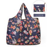 Reusable Shopping Bags Foldable Large Size Shopping Bags Totes Heavy Duty Washable Cloth Grocery Bags Eco-Friendly Ripstop