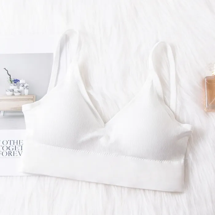 Jerrinut Sexy Bra Underwear Bas For Women Bralette Seamless Padded Bra Lingerie Cotton Wireless Fitness Tops Brassiere Bra