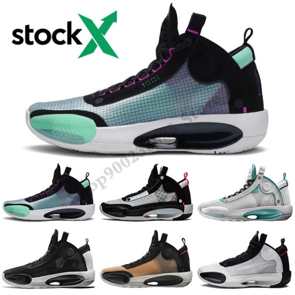 2020  34s High 34 XXXIV CNY Blue Void Amber Rise Bred Eclipse New Orleans Guo Ailun PE Men Basketball Shoes
