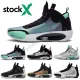 2020  34s High 34 XXXIV CNY Blue Void Amber Rise Bred Eclipse New Orleans Guo Ailun PE Men Basketball Shoes