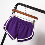 Casual Shorts Woman 2020 Summer Stretch Waist Candy Color Slim Sport Shorts Harajuku Beach Sexy Short Women'S Clothing