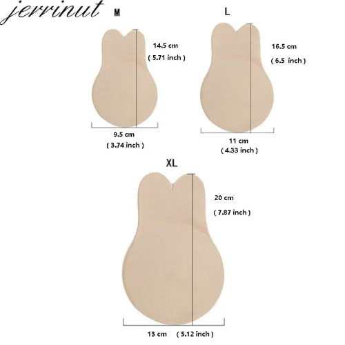 Jerrinut Dropshipping VIP Push up Strapless Bra Silicone Invisible Bra Bras For Women Sexy Silicone Sticky Bralette