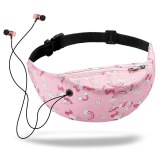 Fashion 3D Colorful  Print Waist bag Men Women Fanny Packs Hip Belt Bags Money Travelling Mountaineering Mobile Phone Bag T012