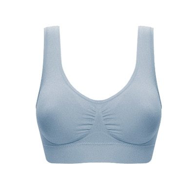 Casual Bra Removable Pad Double Layer Seamless wireless Leisure Bra Body Shaper Push Up Bras Set 1pcs wfws01