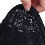 FINETOO Plus Size Bra Ultrathin Lace Bralette For Woman Racerback Push Up Cotton Brassiere Underwire C D E Cup Bras Underwears