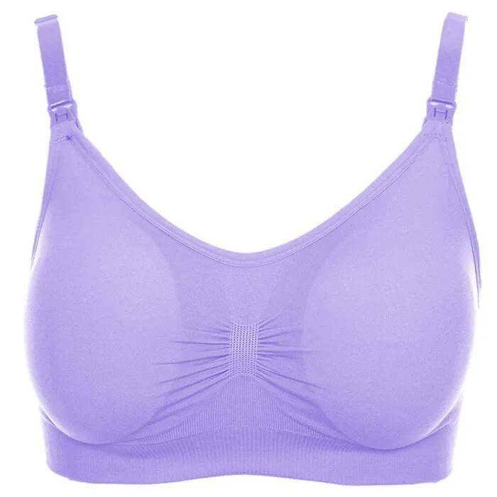TEXIWAS Nursing Bra Maternity Breastfeeding Bra Prevent Sagging for Pregnant Women Underwear  Breast Feeding Bra