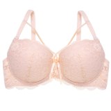 FINETOO Sexy Lace Bra Fashion Racerback Floral Bras For Women B C Cup Underwire Lingerie Bralette Female Bow Brallete Brassiere