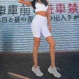 2020 Summer vintage high waist shorts women sexy biker shorts short feminino cotton neon green black shorts sweatpants