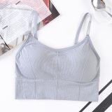 Padded Bra Sexy Womens Crop Tops Vest Bustier Beach Tank Tops Lady Summer lace Sexy lingerie intimate black white 7 colors
