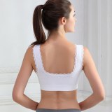 Solid Color Breathable Women Seamless Fitness Lace Bra Tops Underwear Ladies Bras S-3XL Plus Size