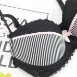 VS secret thong bra set lingerie Push Up French lace sexy women underwear sets Bra and Panty ABCD cup Free Shipping sutia T2480#