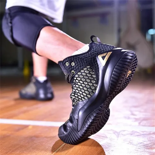 Men Streetball Master Basketball Shoes Breathable Anti-slip Wearable Basketball Sneakers Rebound Gym Outdoor Sports Shoes