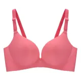 Seamless Bras for Women Push Up Wire Free Adjustable Sexy Bra Straps Bright Summer Lingerie Bras Solid Breathable Underwear