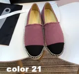 Moccasins Shallow Mouth Slip On Soft Knitting Flats For Women Fashion Comfortable Genuine Leather Women Shoe Size35-42