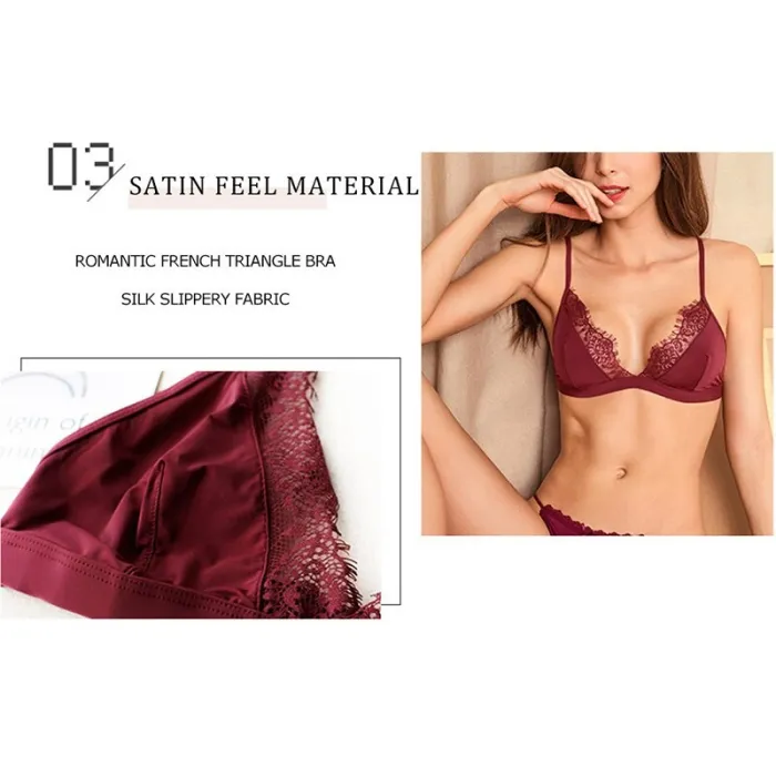 Sexy Floral Lace Bra For Women Adjusted Straps Female Lingerie Comfortable breathable Soft Bralette Thin Seamless underwear bras