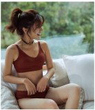 Seamless Vest Bra Tops Slim New Crop Top Without Steel Ring Ladies Slim Vest Top