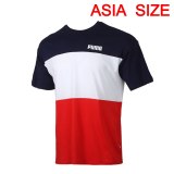 Original New Arrival  Colour Block Tee Men's T-shirts short sleeve Sportswear