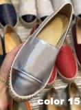 Moccasins Shallow Mouth Slip On Soft Knitting Flats For Women Fashion Comfortable Genuine Leather Women Shoe Size35-42