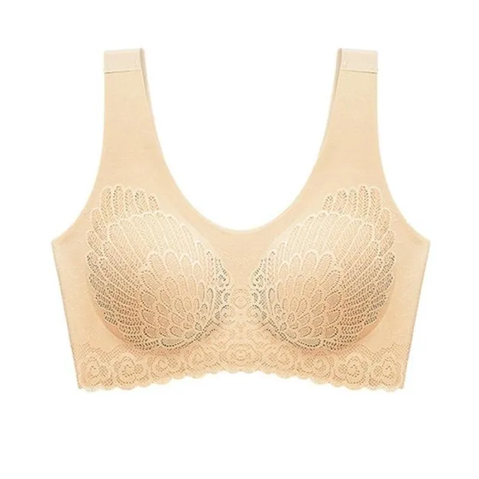 Female Underwear Bra Seamless Bra No Trace Sports Vest Lace Back Vest Wireless Brassiere Contour Sexy Breathable Plus Size bras