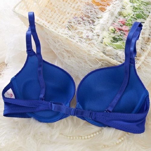 new fashion sexy simple push up bra front button candy color A B C cup bras for women underwear brassiere lingerie bralette