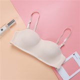 Roseheart Women Invisible Bra Strapless Bralette 1/2 Cup Women's Underwear Sexy Lingerie Female Seamless Party Wedding Bras