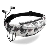 Fashion 3D Colorful  Print Waist bag Men Women Fanny Packs Hip Belt Bags Money Travelling Mountaineering Mobile Phone Bag T012
