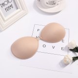Sexy Women Invisible Push Up Bra Self-Adhesive Silicone Bust Front Closure sticky bra Backless Strapless Bra