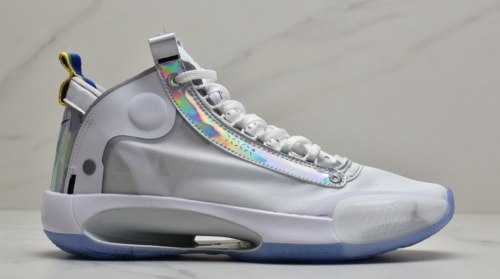 2020 New Air Cushion basketball shoes Men spor ayakkabi sneakers Men 34 retro DMP 3M Reflective Infrared Alternate Hare