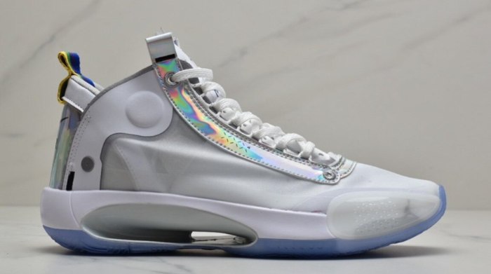 2020 New Air Cushion basketball shoes Men spor ayakkabi sneakers Men 34 retro DMP 3M Reflective Infrared Alternate Hare
