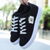 Canvas shoe woman 2020 new arrival Lace-up Spring/autumn Sneakers for girls Fashion Denim solid Blue/White STAR CDG PLAY Tennis