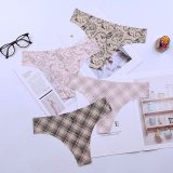 Hot Silk Sexy Women Thongs g string Seamless Panties Female Underwear Tanga Panties Low-Rise Lingerie Panty Intimates 1pcs ac125