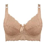 2020 Plus Size 40 90 44 Push up Lace Bras for Women's Bralette Crop Top Bh BCD Underwear Sexy Lingerie Brassiere Girls 44 46 BCD