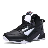 Hot Sale Basketball Shoes Comfortable High Top Gym Training Boots Ankle Boots Outdoor Men Sneakers Athletic Sport  Shoes