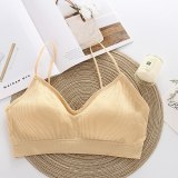 SP&CITY Simple Vogue Sporty Invisible Push Up Bra Solid Top Sexy Seamless Bralette Chest Tops Wire Free Brassiere Women Lingerie