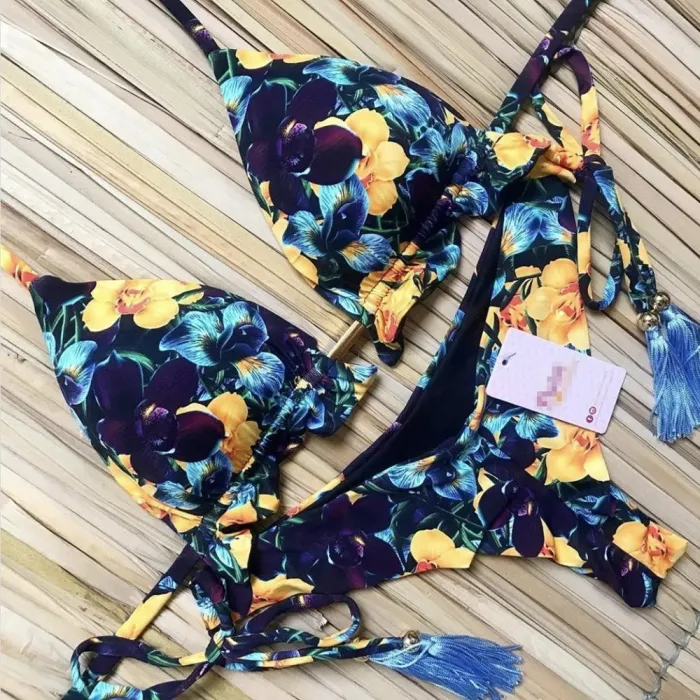 Bikini 2020 Sexy Swimwear Women Push-up Swimsuit Biquini Bathing Suit Beachwear Bandage Swim Beach Wear Brazilian Bikini Set