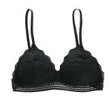 French thin Cup Wireless push up Bra New Sexy Deep V Lace Underwear Women's Bra Fashion lingerie bralette underwear