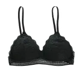 French thin Cup Wireless push up Bra New Sexy Deep V Lace Underwear Women's Bra Fashion lingerie bralette underwear