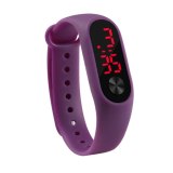 2020 New Men Women Casual Sports Bracelet Watches LED High-Definition Dial Electronic Digital Candy Color Silicone Wrist Watch