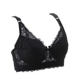 2020 Sexy Full Lace Women's Bras Push Up Coverage Flower Adjustable  Intimates Bowknot Underwear Plus Size