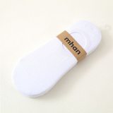 5Pair Fashion Happy Men Boat Socks Summer Autumn Non-slip Silicone Invisible Cotton Socks Male Ankle Sock slippers Meia