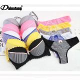 VS secret thong bra set lingerie Push Up French lace sexy women underwear sets Bra and Panty ABCD cup Free Shipping sutia T2480#